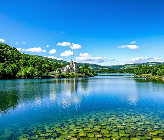 « Petite Suisse bretonne » : ce lac de 40 km révèle des villages engloutis et la rando la plus spectaculaire de France.jpg